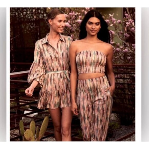 MISA Los Angeles Vega‎ Jogger Pant & Roksana Bandeau Set Size S - Picture 1 of 11